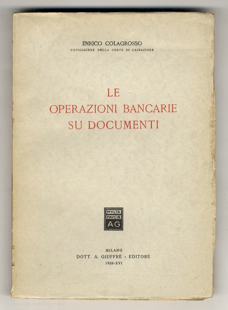 Le operazioni bancarie su documenti.
