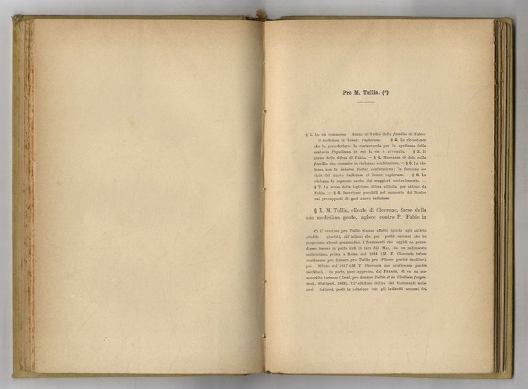 Le orazioni di diritto privato di M. Tullio Cicerone.