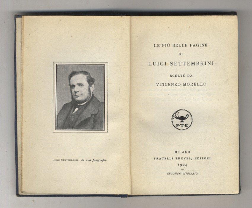 Le più belle pagine di Luigi Settembrini scelte da Vincenzo …