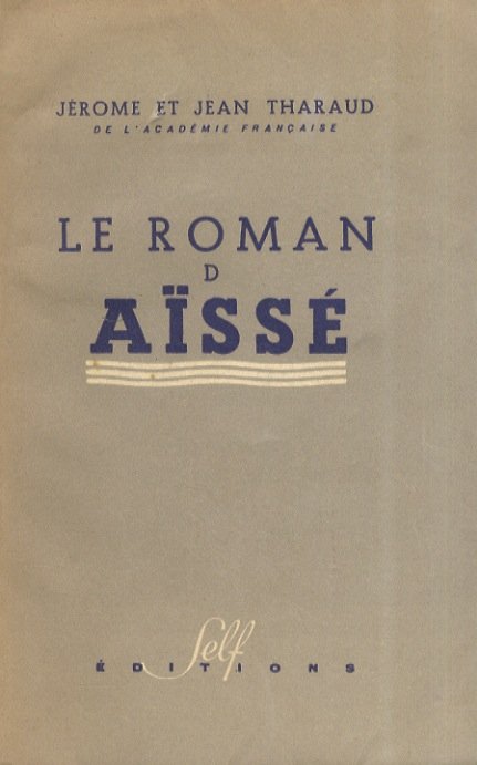 Le Roman d'Aïssé. | Immagine principale