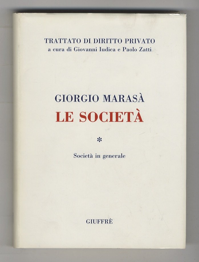 Le società. Società in generale.