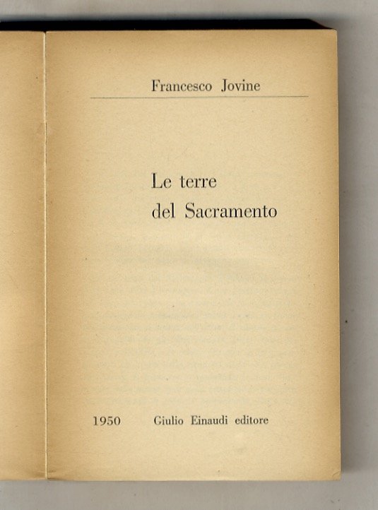 Le terre del Sacramento.