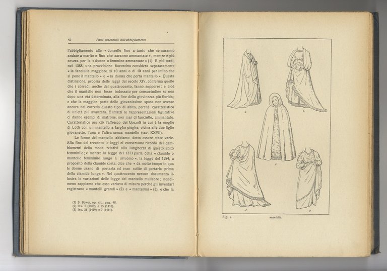 Le vesti delle donne fiorentine nel Quattrocento. Con ottanta tavole …