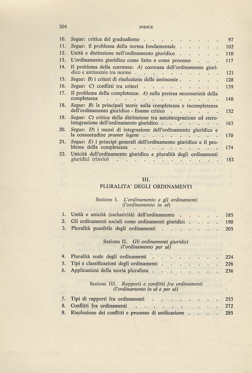 Legge - Ordinamento giuridico - Pluralità degli ordinamenti. Saggi di …