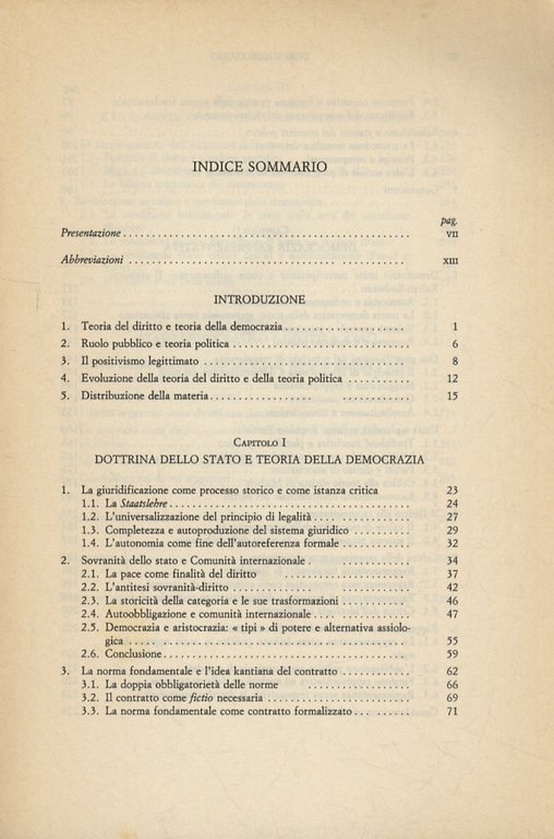 Legittimità e democrazia. Studio sulla teoria politica di Hans Kelsen.