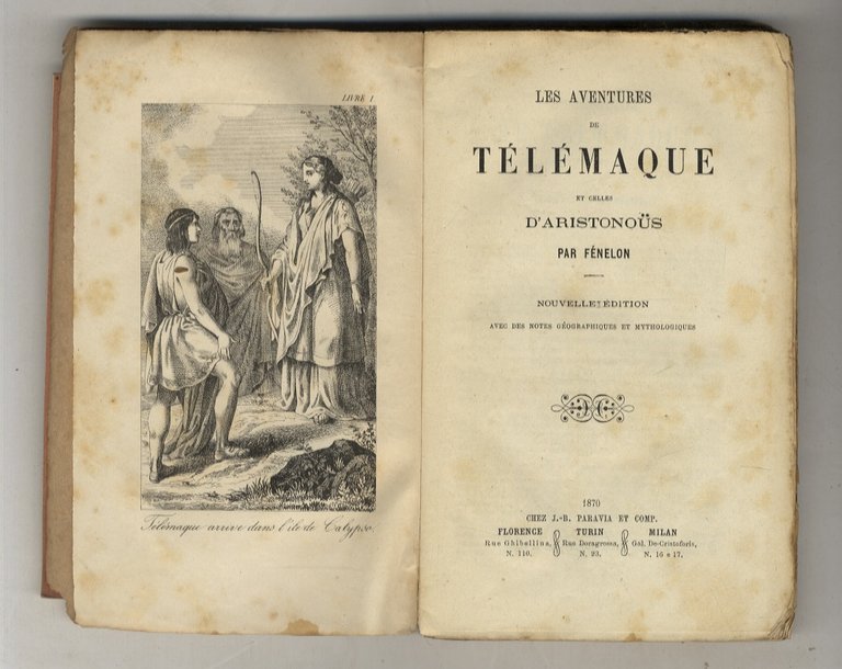 Les Aventures de Télémaque et celles d'Aristonoüs. Nouvelle édition avec … | Immagine Gallery 2