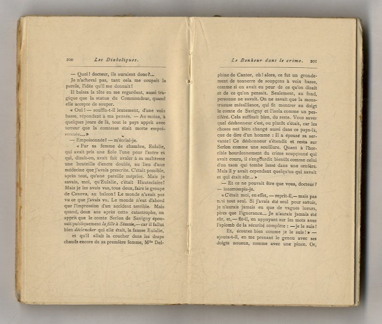 Les diaboliques. Les six premières.