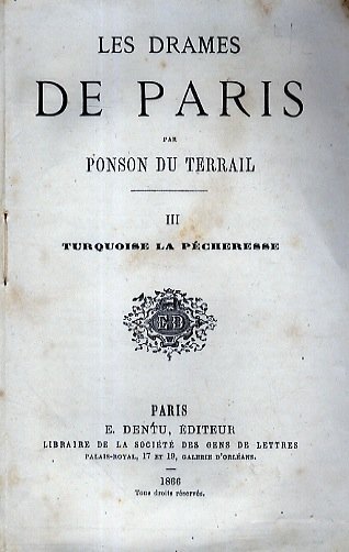 Les drames de Paris. II: Le club des Valets-de-Coeur. | Immagine principale