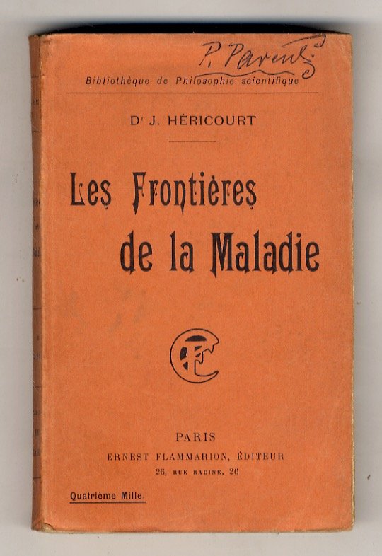 Les Frontières de la Maladie. Maladies latentes et maladies atténués. …