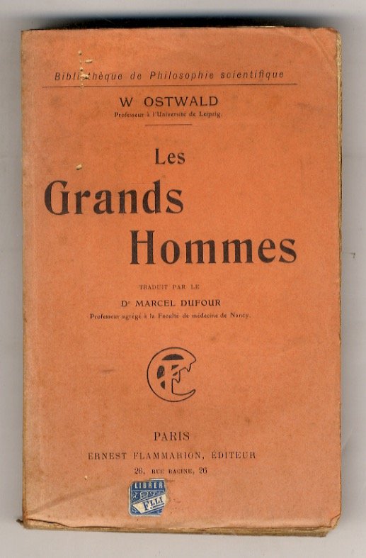 Les Grands Hommes. (Humphry Davy - Julius-Robert Mayer - Michel …
