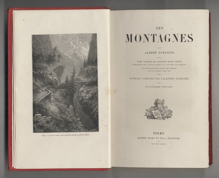 Les Montagnes. Sept cartes en couleur hors texte dessinées par … | Immagine Gallery 1