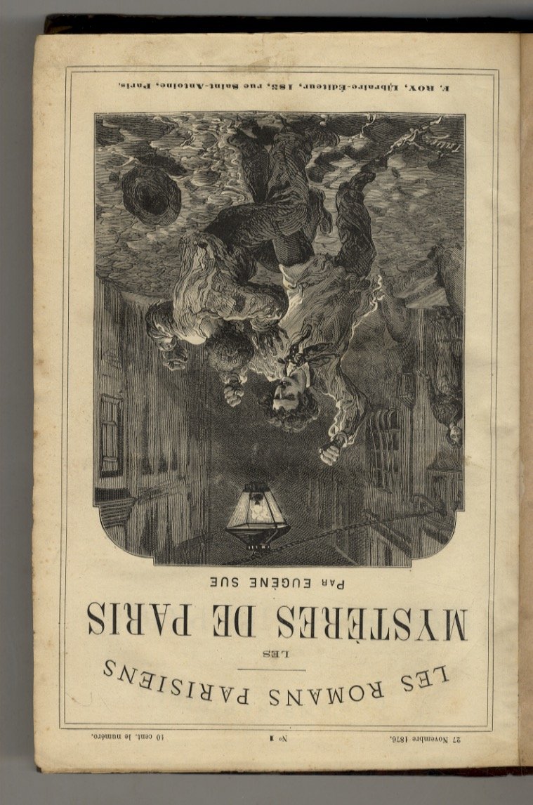 Les Mysteres de Paris. Première partie [- quatrième partie].