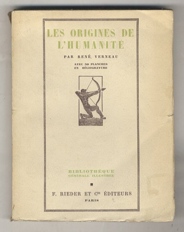 Les origines de l'humanité. Avec 59 planches en héliogravure.