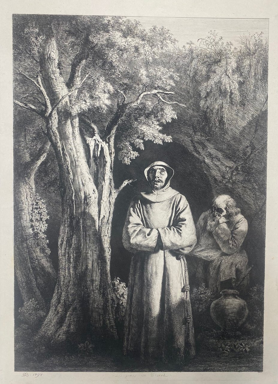 Les Pères du désert [Due monaci eremiti].