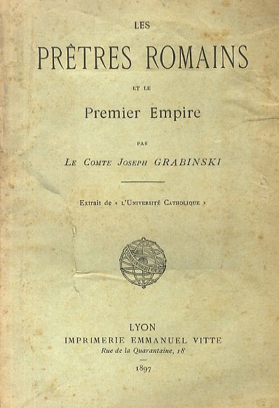 Les pretres romains et le Premier Empire.