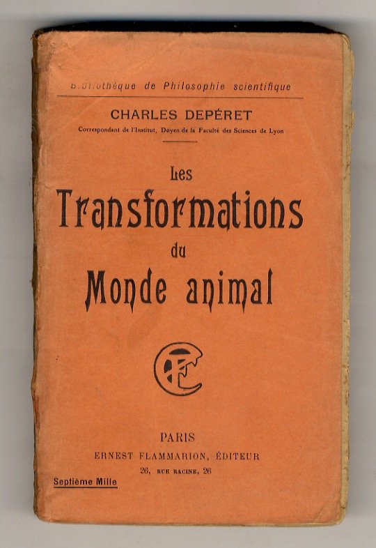 Les Transformations du Monde animal.