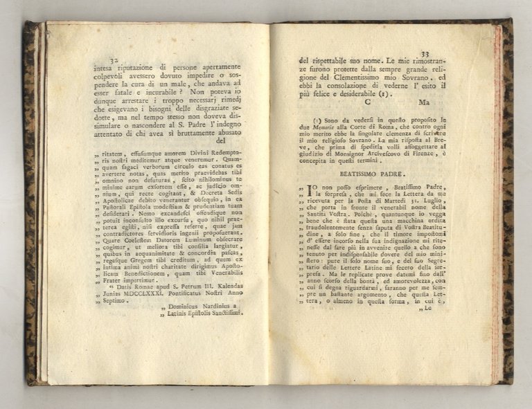 Lettera pastorale di Monsignor Vescovo di Pistoja e Prato al … | Immagine Gallery 2
