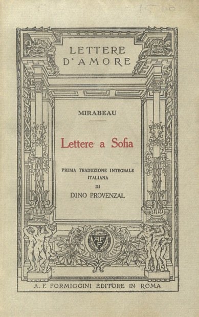 Lettere a Sofia. Prima traduzione integrale italiana di Dino Provenzal. | Immagine principale