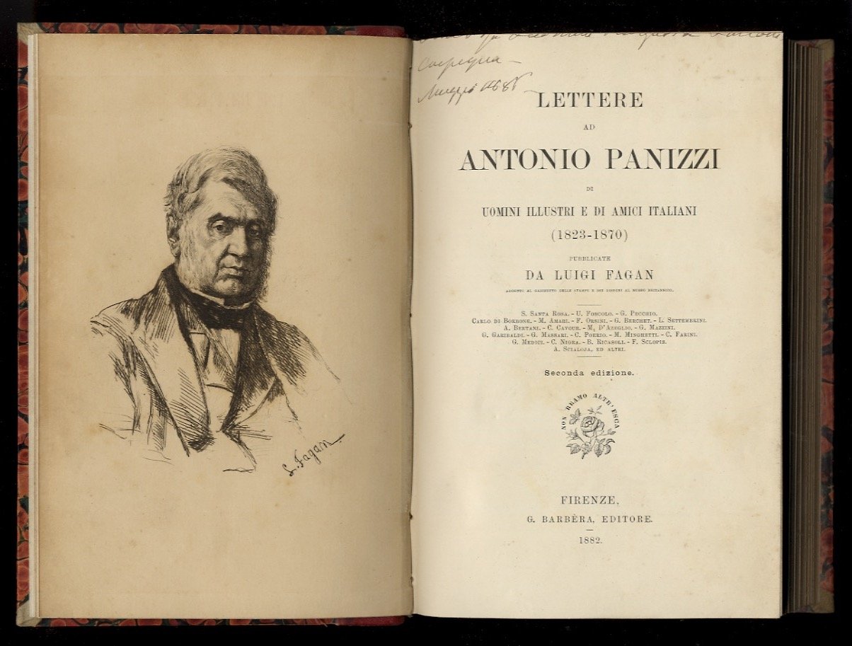Lettere ad Antonio Panizzi di uomini illustri e di amici …