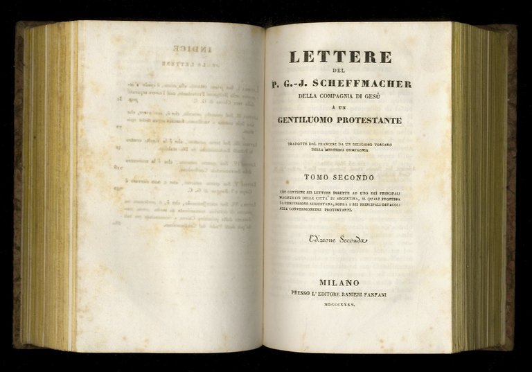 Lettere del p. G.-J. Scheffmacher della Compagnia di Gesù a …