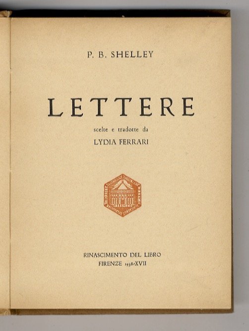Lettere. Scelte e tradotte da Lydia Ferrari.