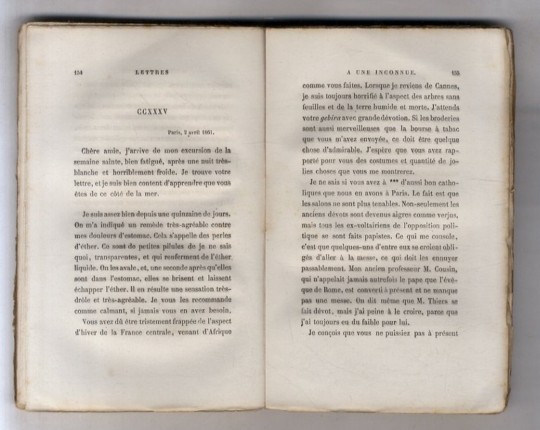 Lettres a une inconnue [.] Précédées d'une étude sur Mérimée …