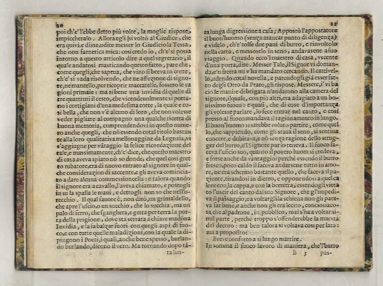 Lezione o vero Cicalamento di maestro Bartolino dal canto de' …