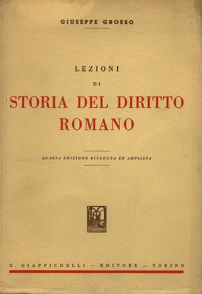 Lezioni di storia del diritto romano. Quinta edizione.