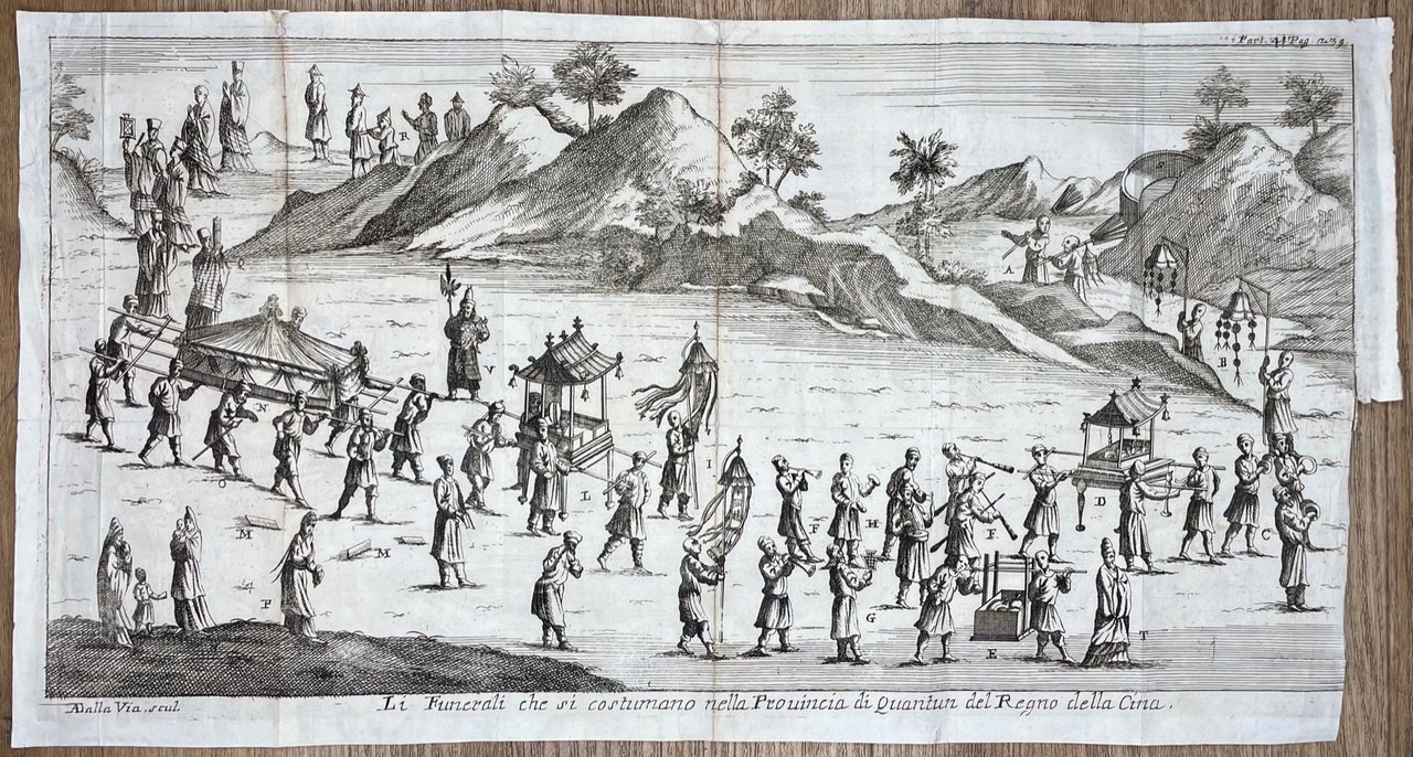 Li funerali che si costumano nella Provincia di Quantun del …
