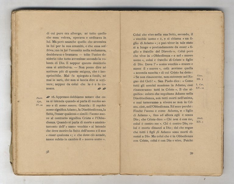 LIBRETTO della vita perfetta d'ignoto tedesco del secolo XIV. Traduzione …