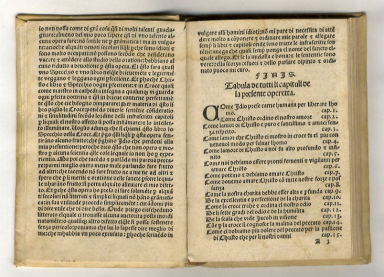 Libro chiamato Spechio [sic] di croce. Novamente impresso con diligentia …