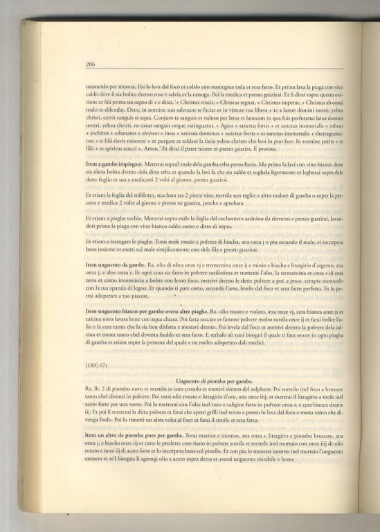 Libro de i secretti con ricette composto per frate Giovanni …