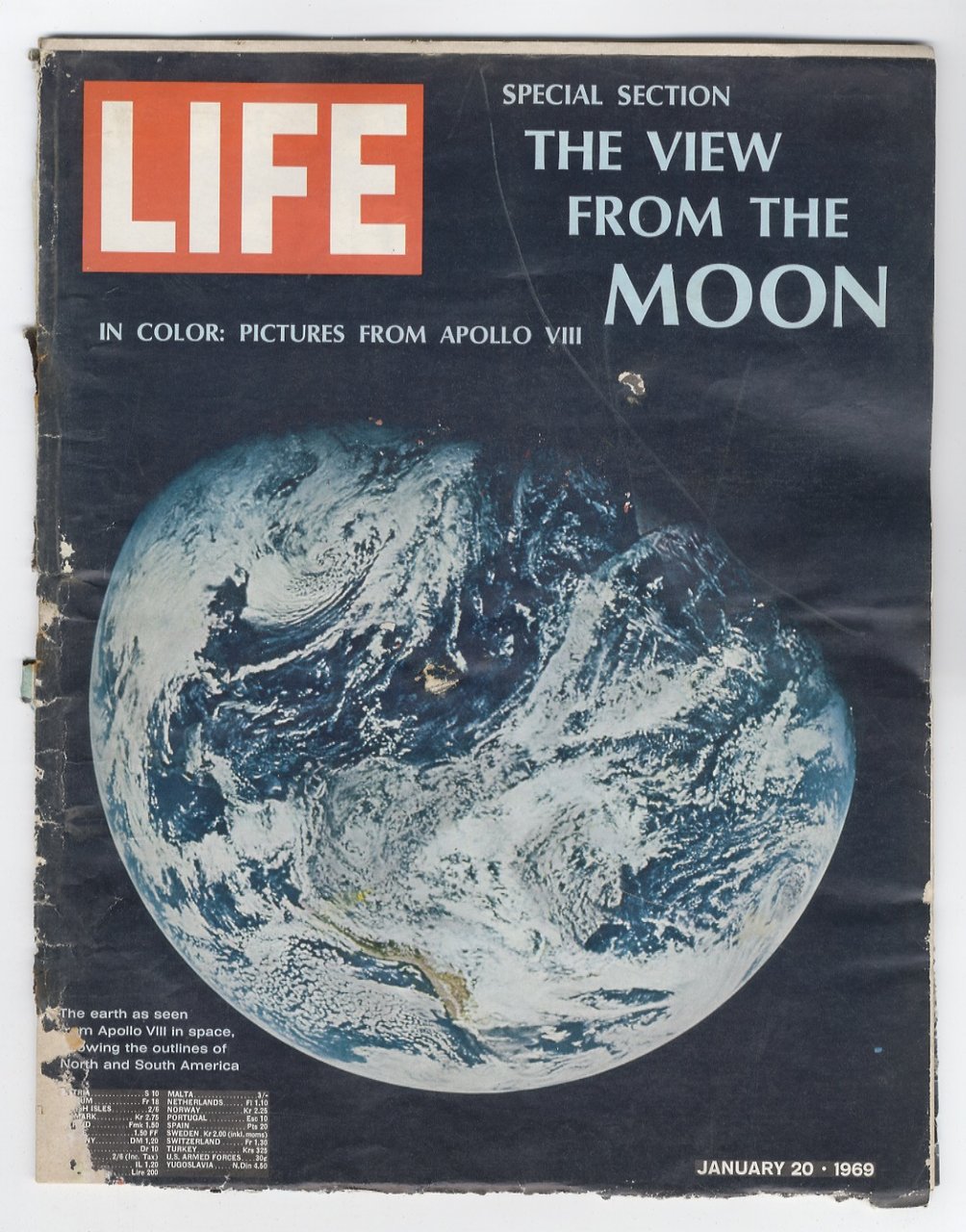 LIFE. Vol. 46. No. 1. January 20, 1969. Special section: …