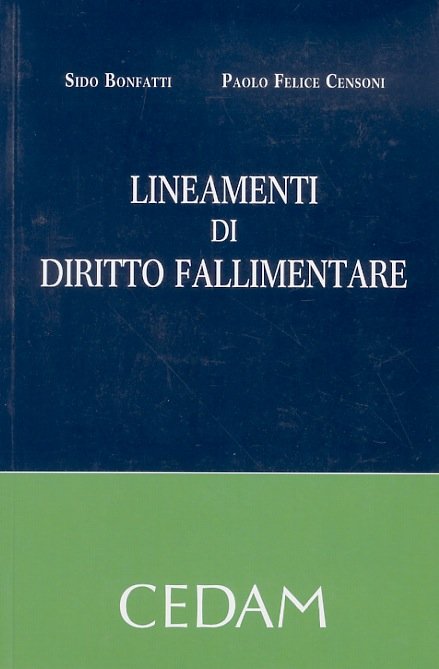 Lineamenti di diritto fallimentare.