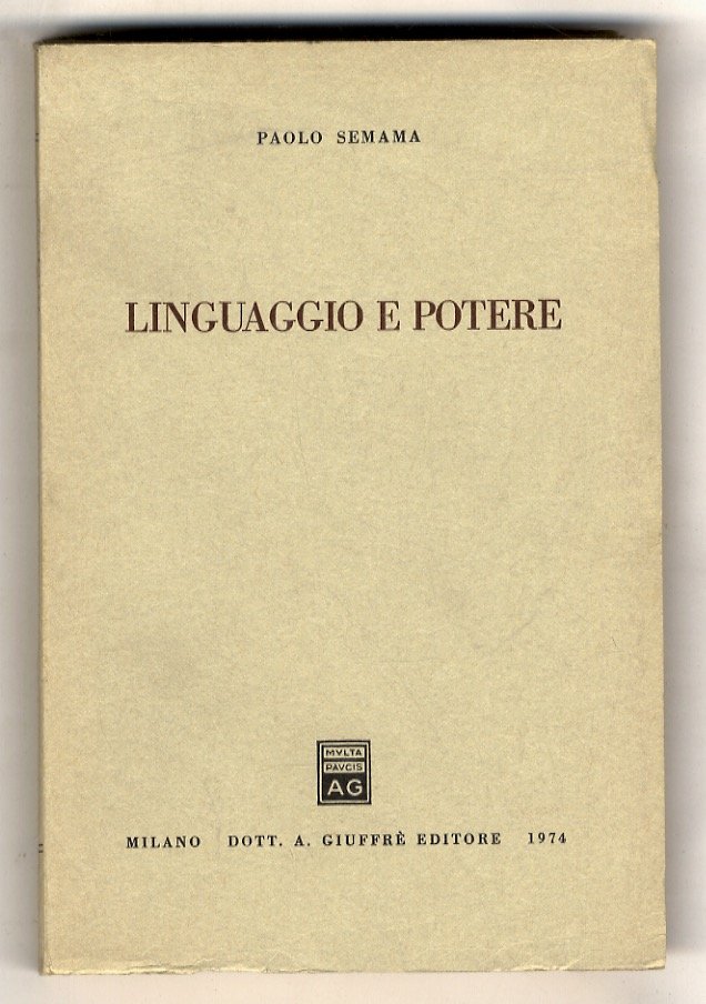 Linguaggio e potere.