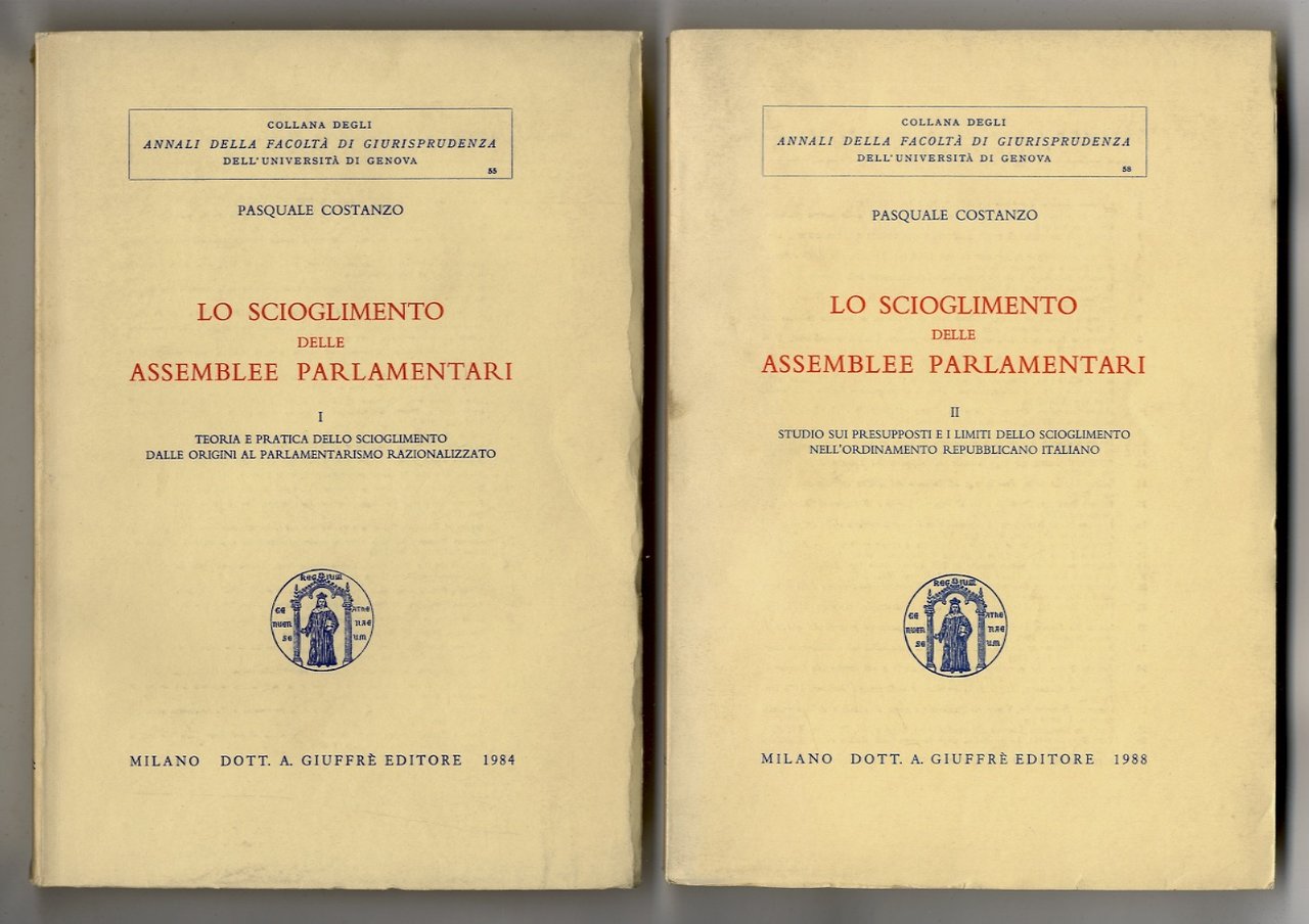Lo scioglimento delle assemblee parlamentari. I: Teoria e pratica dello …