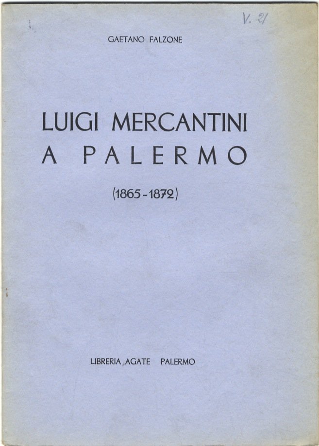 Luigi Mercantini a Palermo (1865-1872).