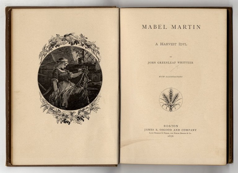 Mabel Martin. A Harvest Idyl. With illustrations.