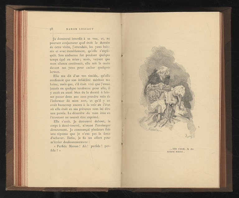 Manon Lescaut. Illustrations de Conconi, Marold et Rossi.