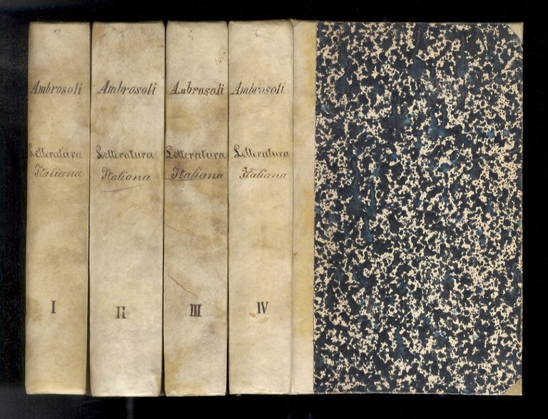 Manuale della letteratura italiana. Edizione ricorretta ed accresciuta dall'autore. Vol …