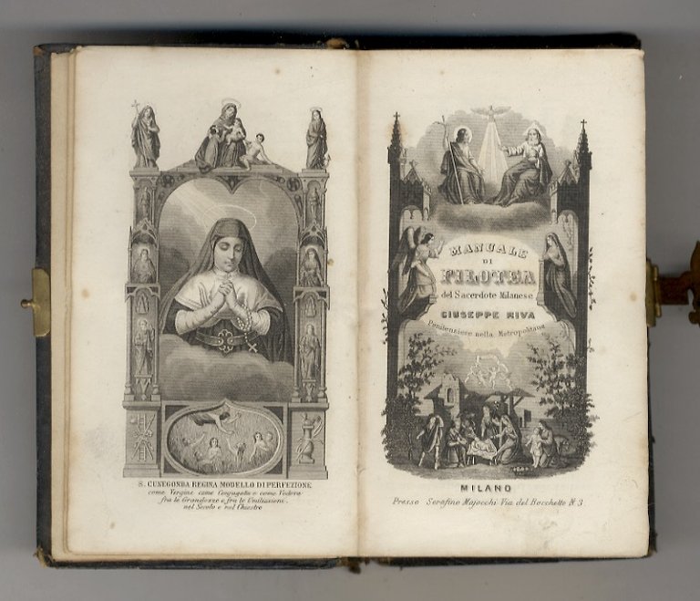 Manuale di Filotea del Sacerdote Milanese Giuseppe Riva, Penitenziere nella …
