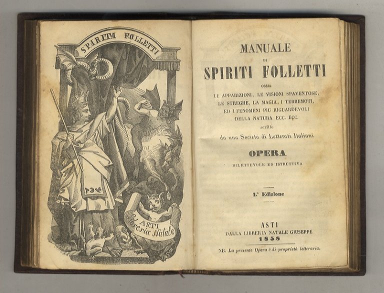 Manualetto dell'Indovino e del Negromante. Contenente il Trattato dei sogni …