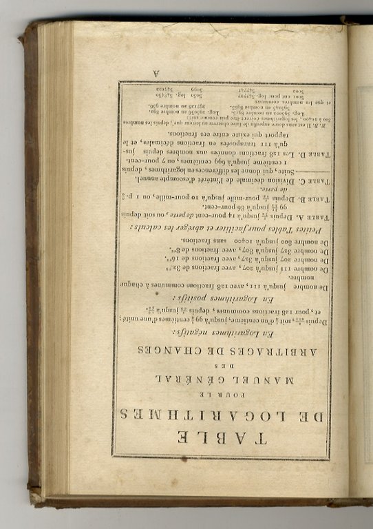 Manuel général pour les arbitrages de changes, et pour beaucoup …