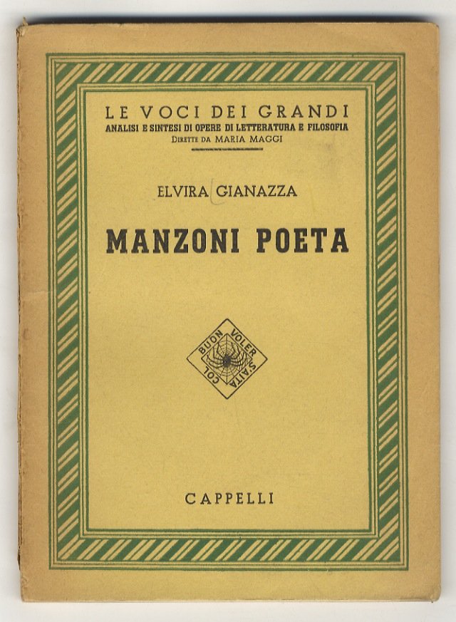 Manzoni poeta. | Immagine principale
