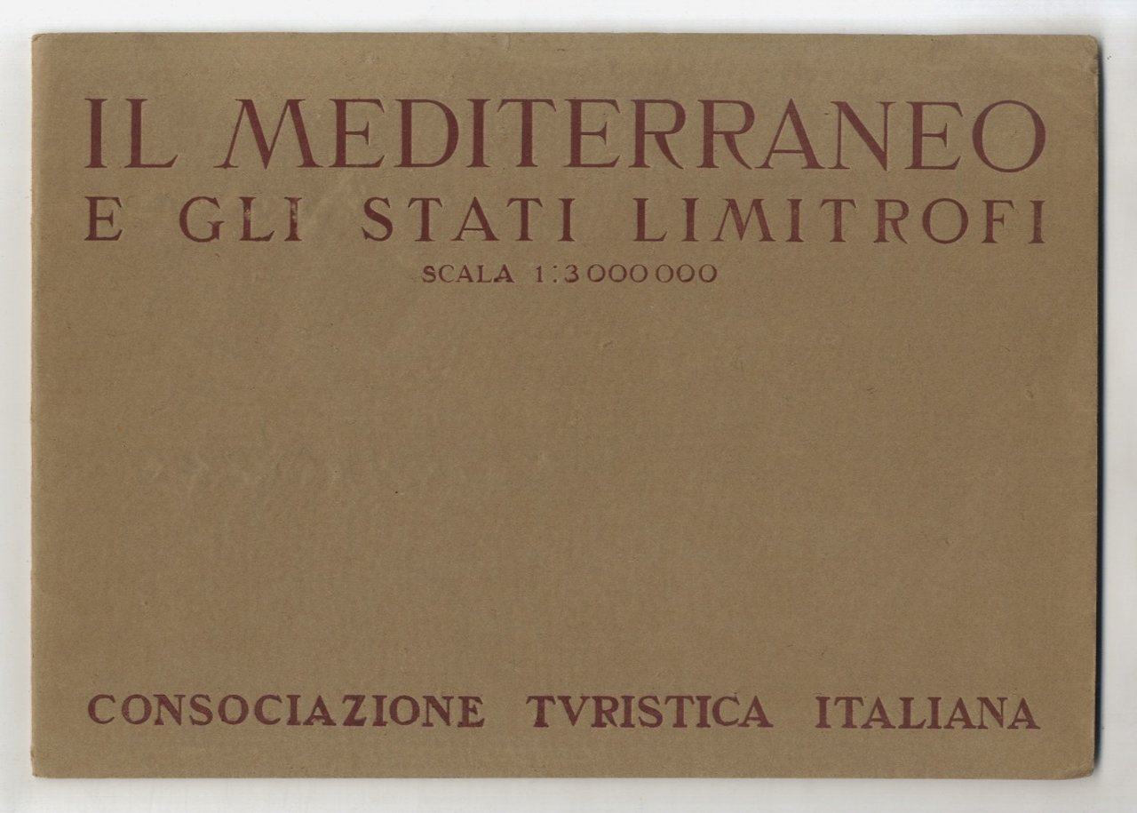 MEDITERRANEO (IL) e gli stati limitrofi. Scala 1:3.000.000.