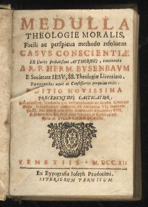 Medulla theologie [sic] moralis, facili ac perspicua methodo resolvens casus …