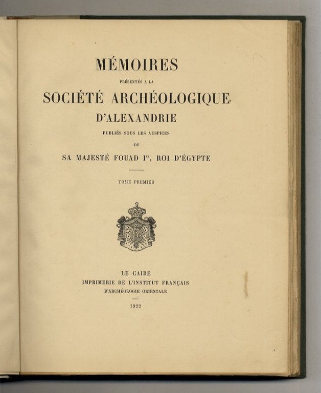 Mémoire sur les anciennes branches du Nil. [époque ancienne et …