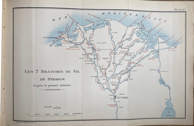 Mémoire sur les anciennes branches du Nil. [époque ancienne et …
