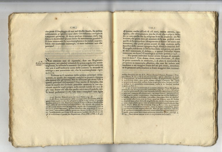 Memoria per la Signora Carolina Bartoletti vedova Giera, Sacerdote Sig. …
