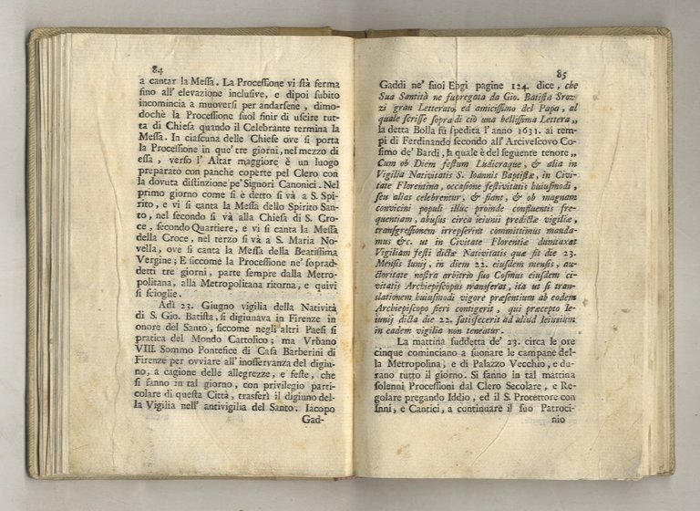 Memorie istoriche riguardanti le feste solite farsi in Firenze per … | Immagine Gallery 2